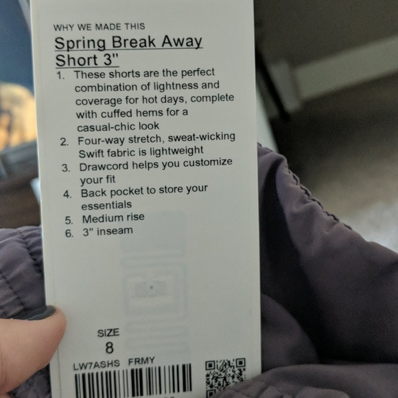 Spring Break Away Short - Picture 2 of 2